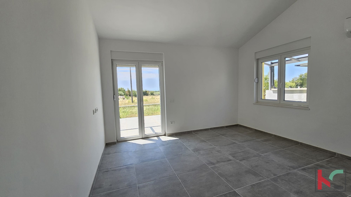 Istra, Vodnjan, pritličje 103 m2 z bazenom in vrtom, pogled na morje, #prodaja