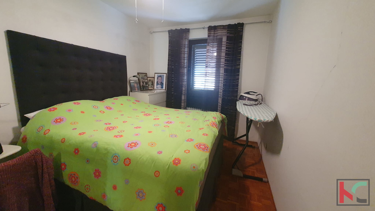 Pula, Stoja, delno prenovljeno stanovanje 76,25 m2, z dvema balkonoma #prodaja