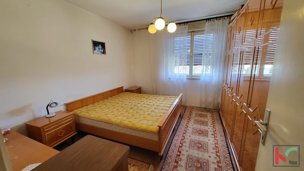 Pula, Veruda, družinsko trisobno stanovanje 74,30m2 na idealni lokaciji s pogledom na morje, #prodaja