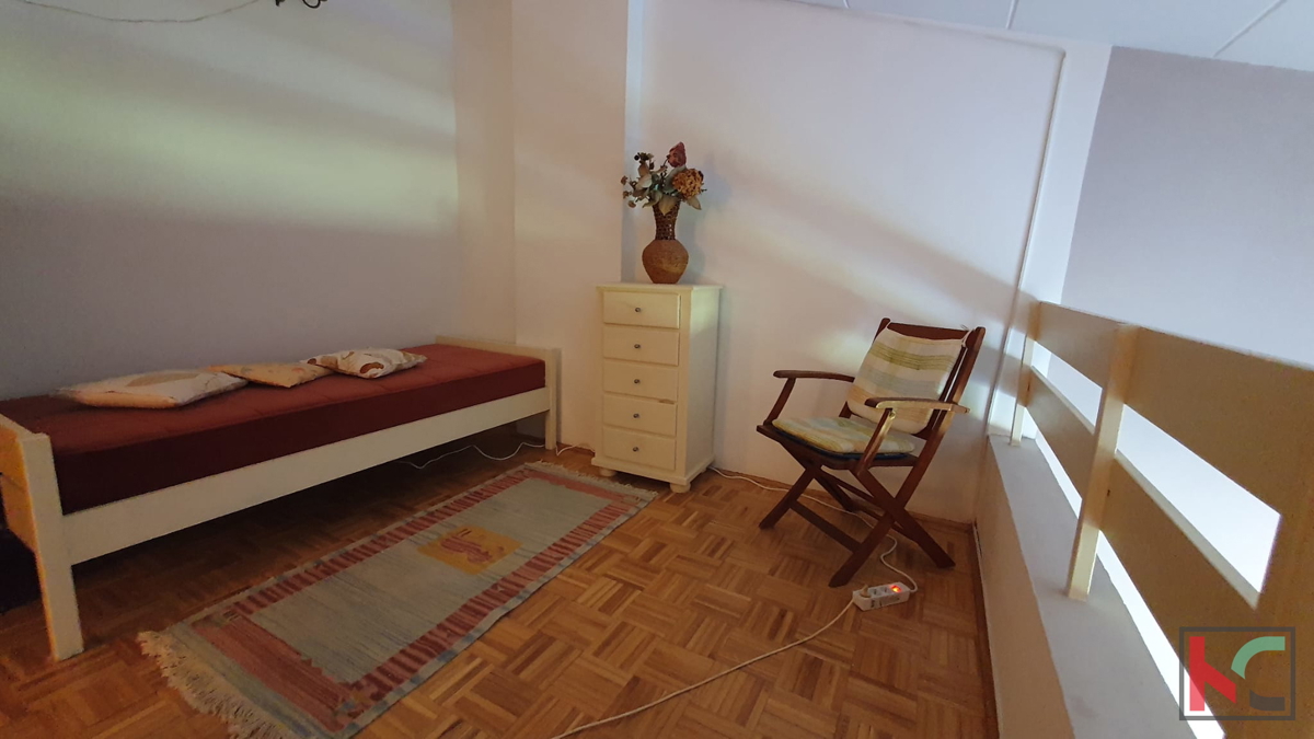 Poreč, Červar Porat, dvosobno stanovanje z galerijo, 100 metrov od morja #prodaja