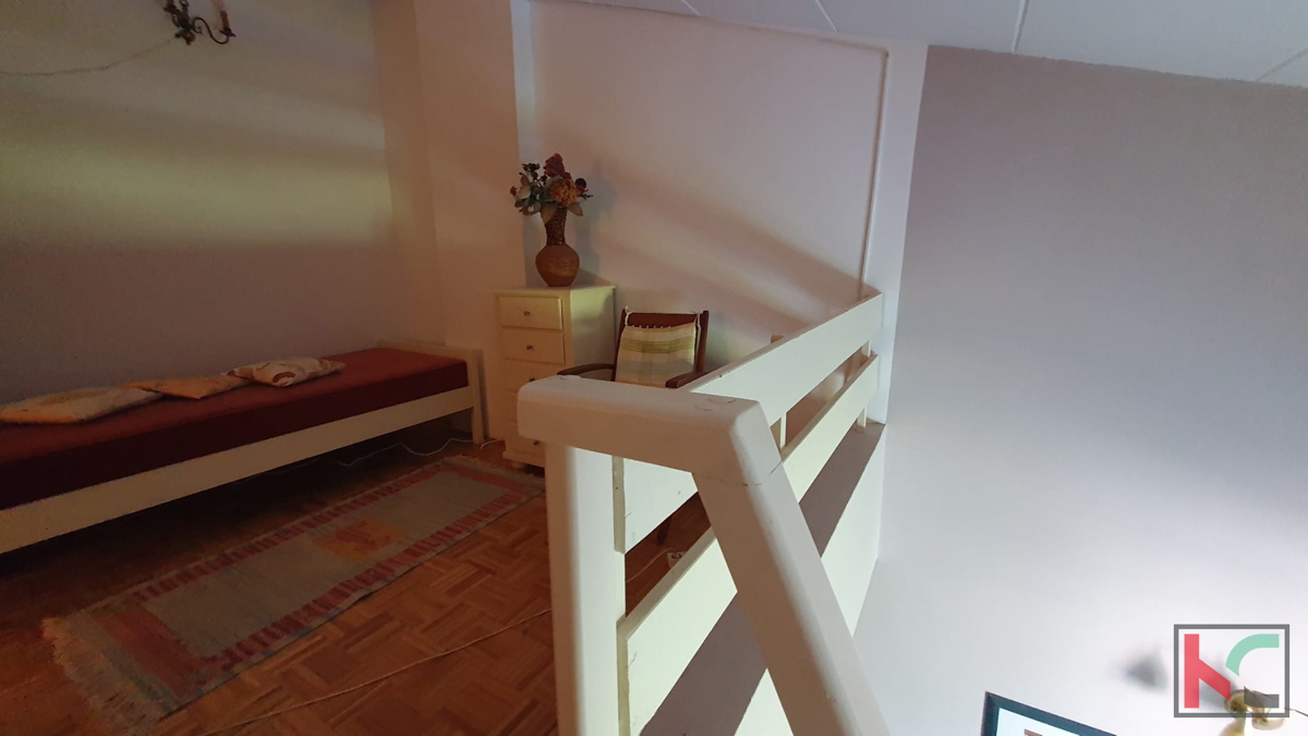 Poreč, Červar Porat, dvosobno stanovanje z galerijo, 100 metrov od morja #prodaja