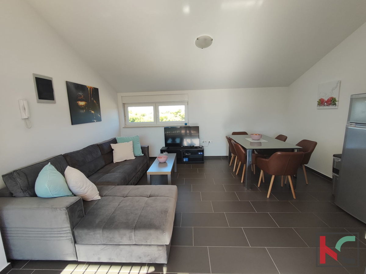 Medulin, dvoetažni apartma 2SS+DB z dvema balkonoma 85,92m2 s pogledom na morje #prodaja