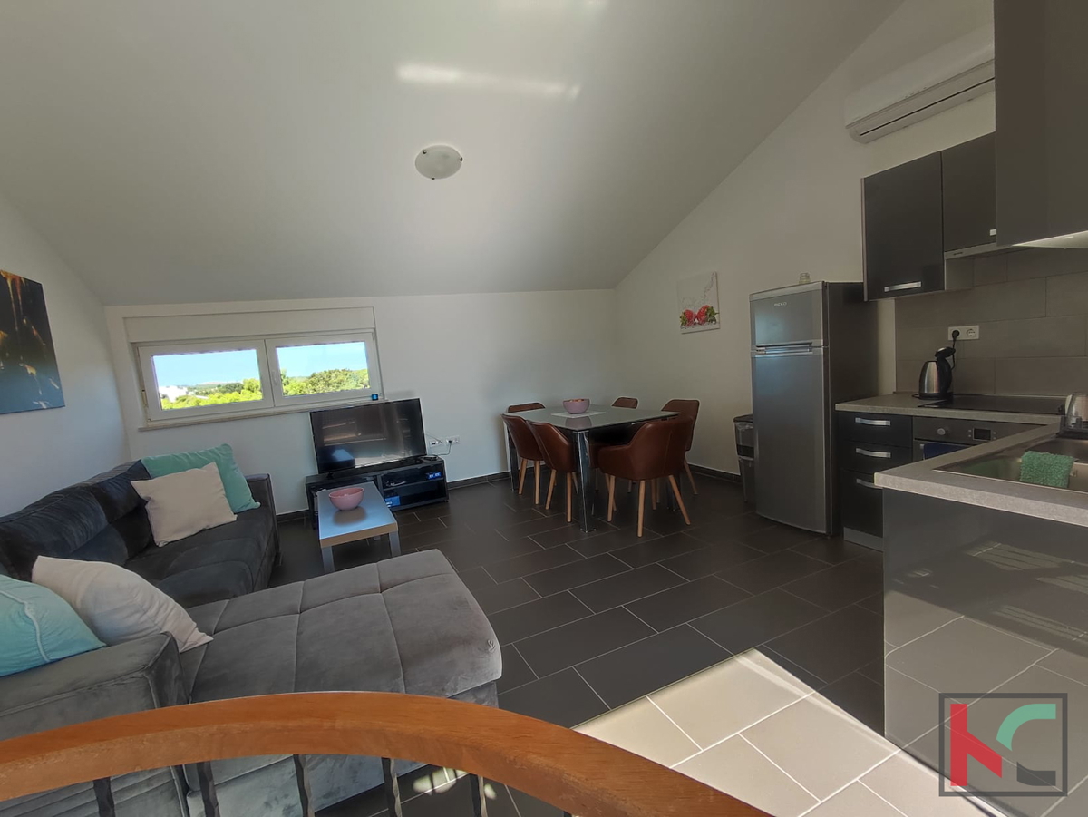 Medulin, dvoetažni apartma 2SS+DB z dvema balkonoma 85,92m2 s pogledom na morje #prodaja