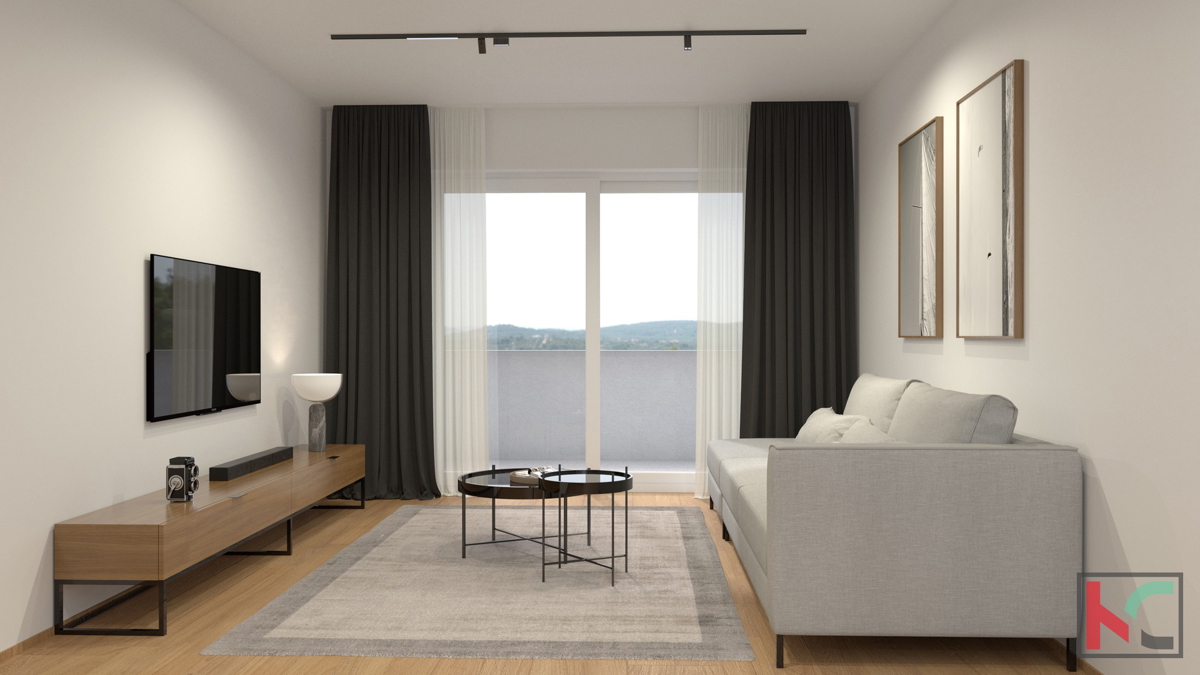 ISTRA, ŠIJANA, FUNKCIONALNO STANOVANJE 73,19 m2 STANOVANJE Z LOĐO IN GARAŽO, #PRODAJA