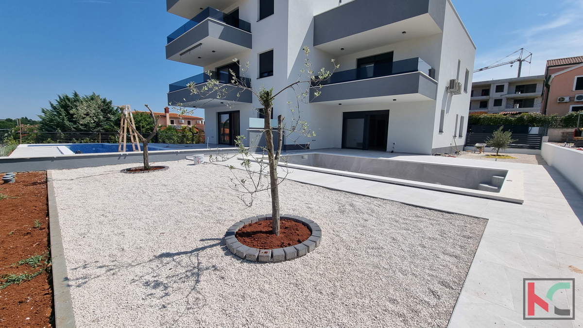 Istra - Premantura - Volme, apartma 75m2 v luksuzni novogradnji s pogledom na morje