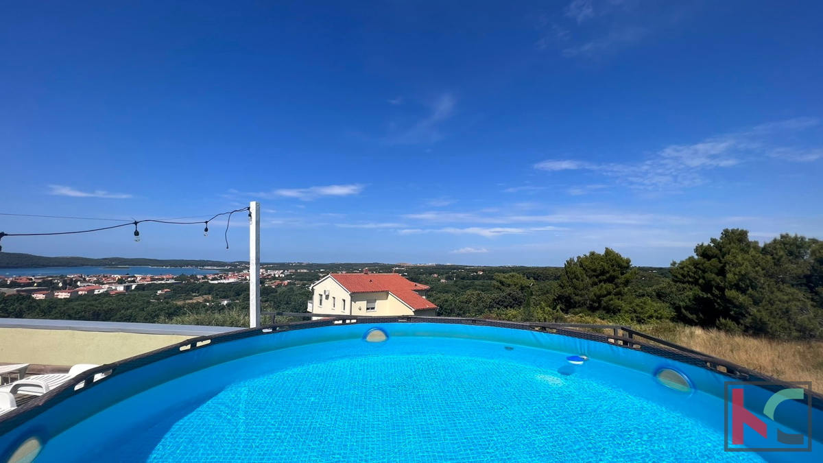 Istra, Medulin, počitniška hiša s panoramskim pogledom na morje #prodaja