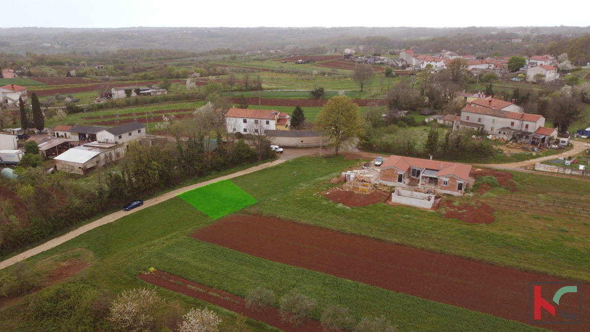 Istra - Barban, zemljišče z gradbenim dovoljenjem II plačana komunala, # ekskluzivna prodaja