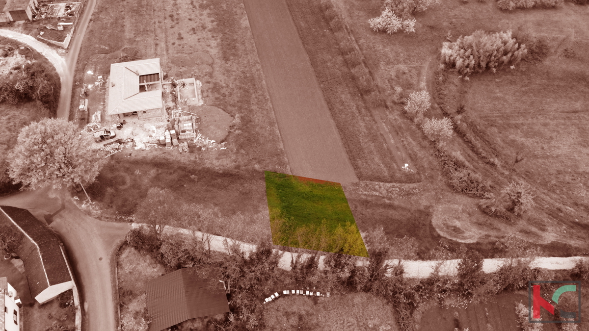 Istra - Barban, zemljišče z gradbenim dovoljenjem II plačana komunala, # ekskluzivna prodaja