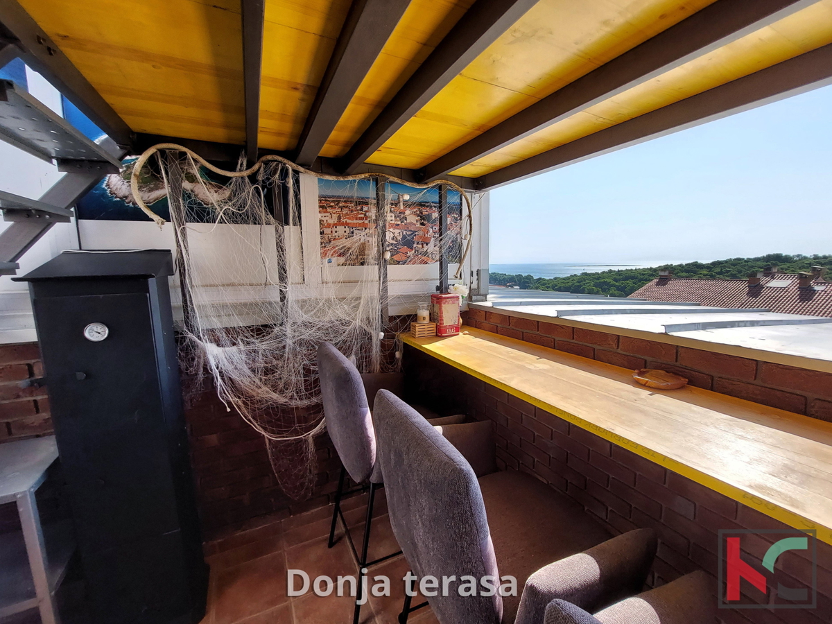 Istra, Premantura, dvoetažni penthouse 3SS+DB #prodaja