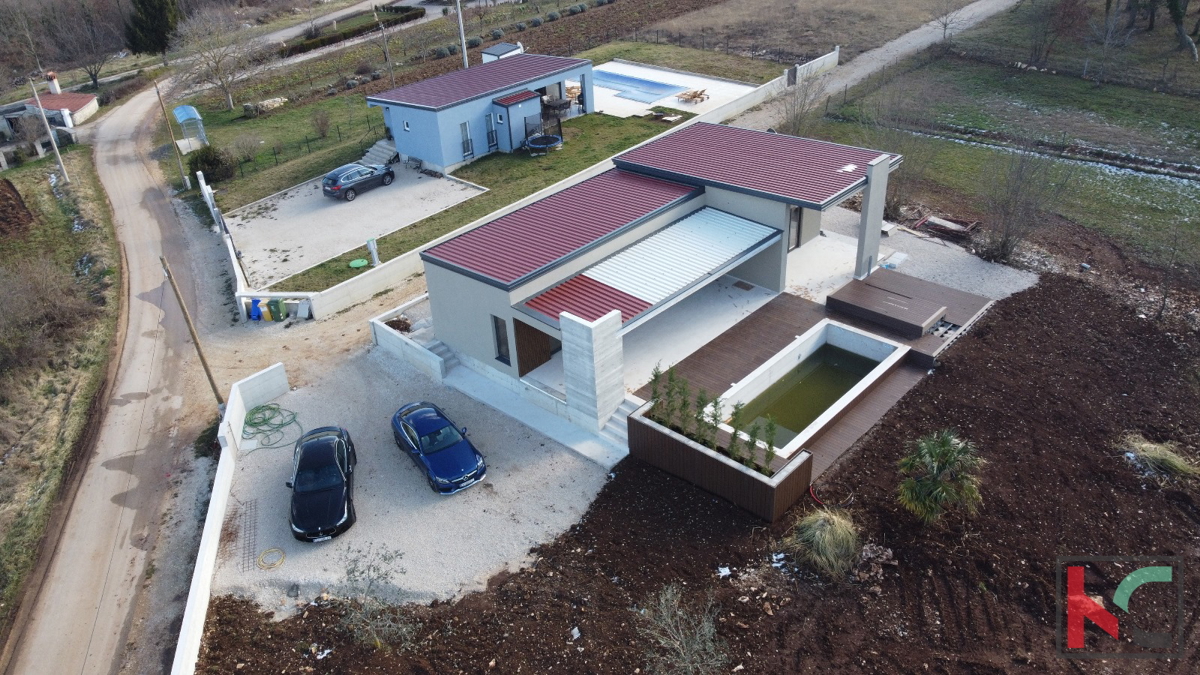 Istra, Žminj, moderna enonadstropna hiša z bazenom, #prodaja