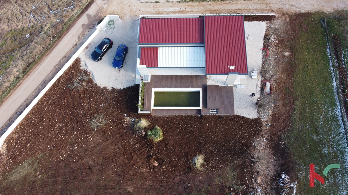 Istra, Žminj, moderna enonadstropna hiša z bazenom, #prodaja