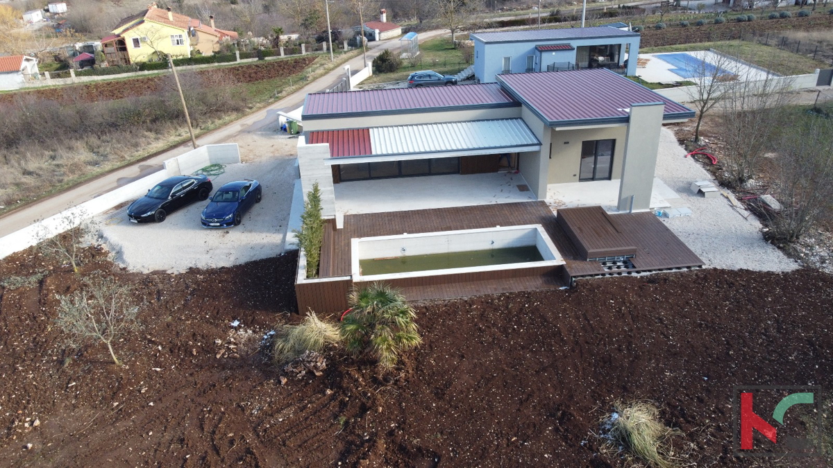 Istra, Žminj, moderna enonadstropna hiša z bazenom, #prodaja