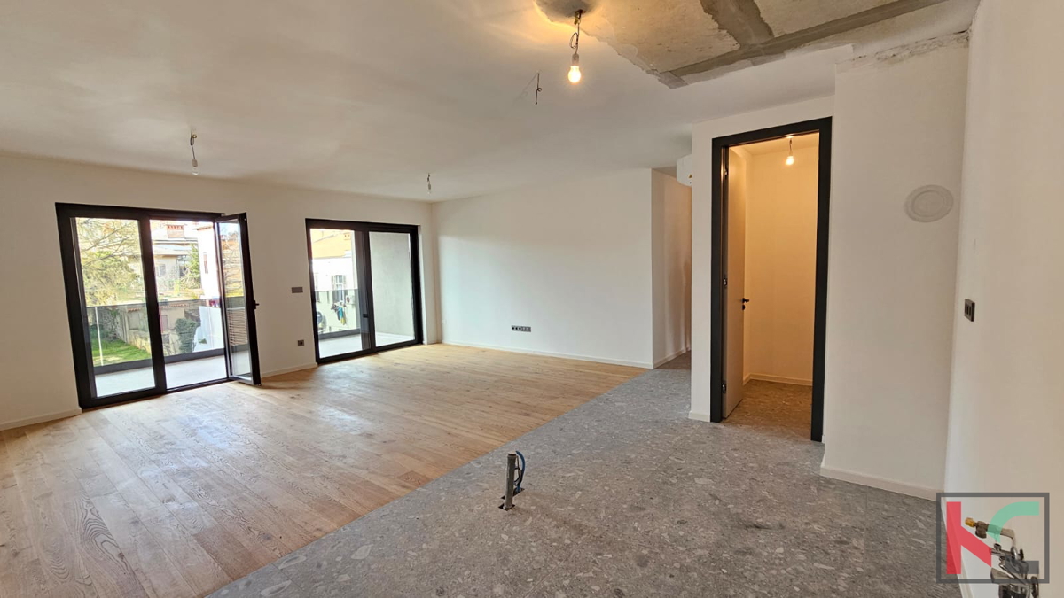 Istra, Pula, center, stanovanje 130,31m2 s tremi spalnicami in teraso, novogradnja, #prodaja