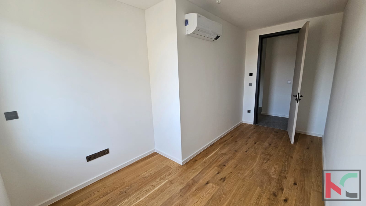 Istra, Pula, center, stanovanje 130,31m2 s tremi spalnicami in teraso, novogradnja, #prodaja