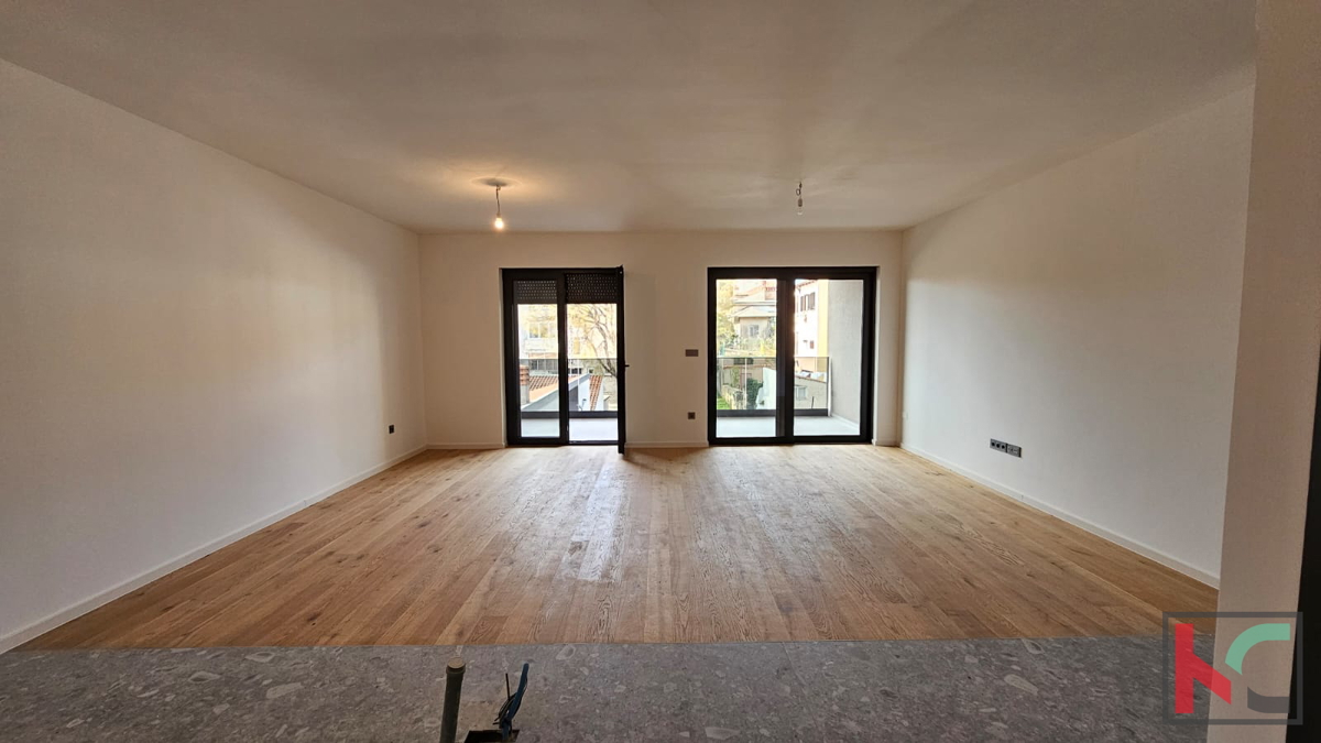 Istra, Pula, center, stanovanje 130,31m2 s tremi spalnicami in teraso, novogradnja, #prodaja