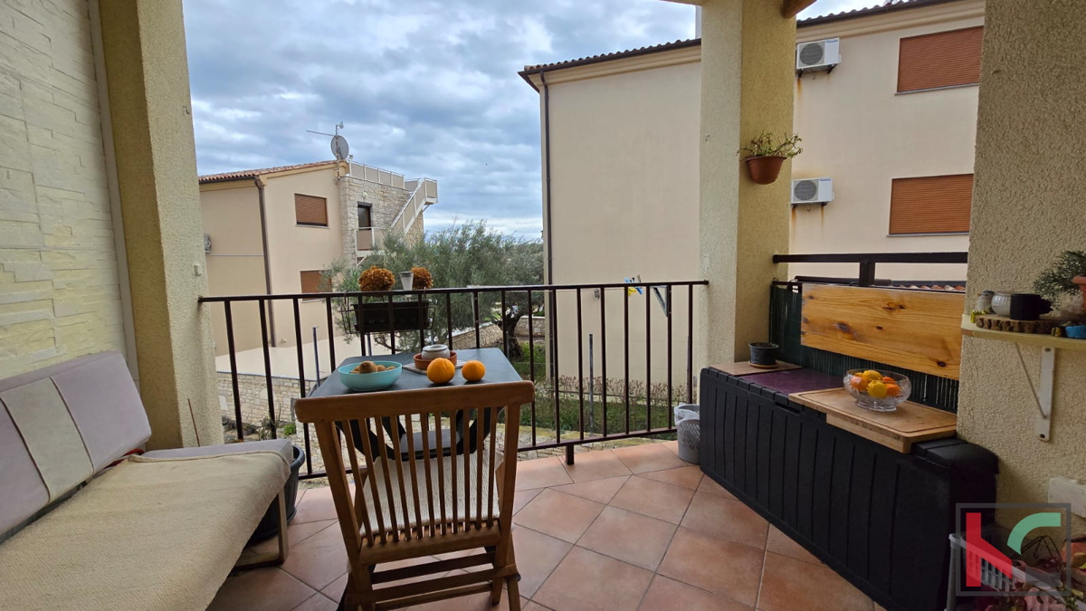 Istra, Ližnjan, apartma 43,41m2, 2s, pogled na morje, #prodaja