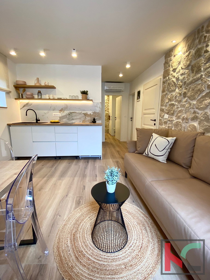 Istra, Rovinj, čudovito prenovljeno stanovanje 50m2 v centru mesta