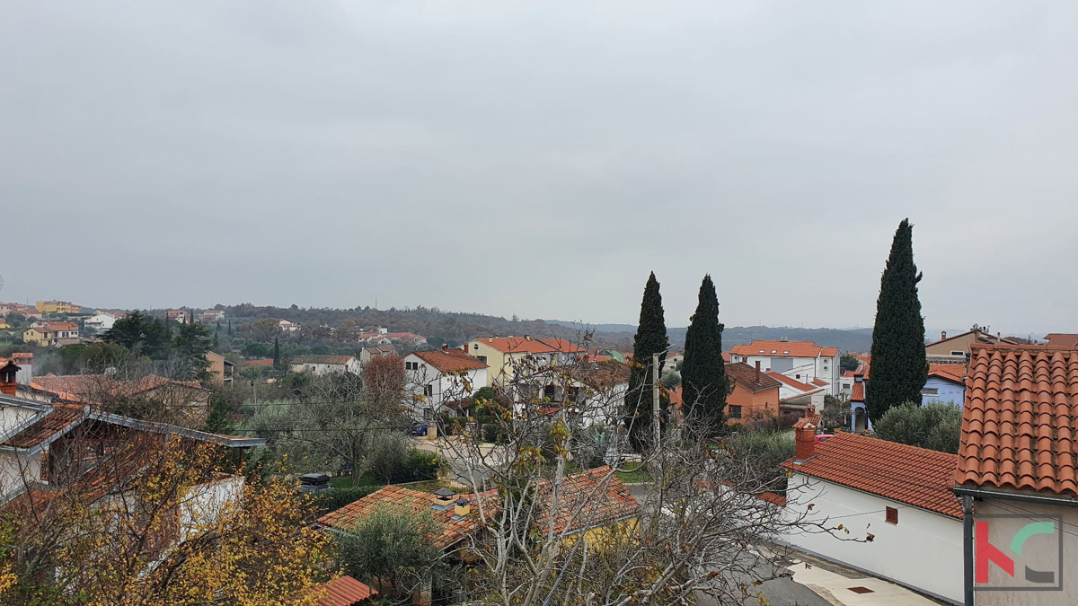 Istra, kamnita hiša v okolici Rovinja, 120m2, v visoki roh-bau fazi s pogledom na morje, #prodaja