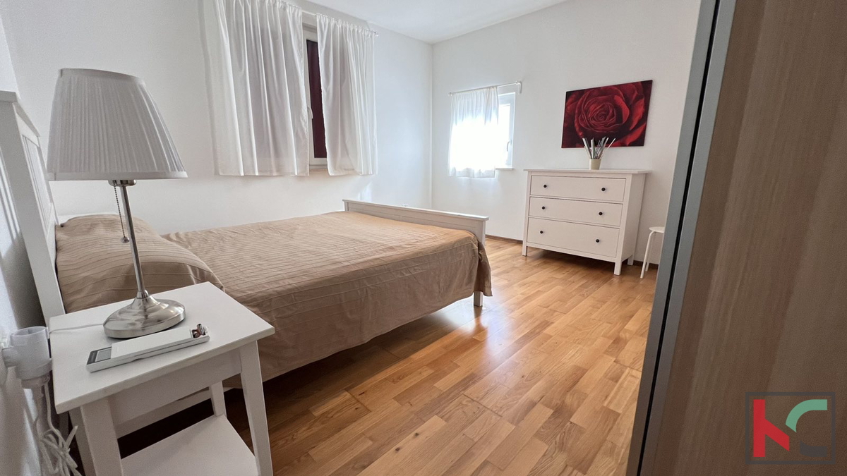 Istra, Peroj, prostorno trisobno stanovanje z veliko teraso in pogledom na morje #prodaja