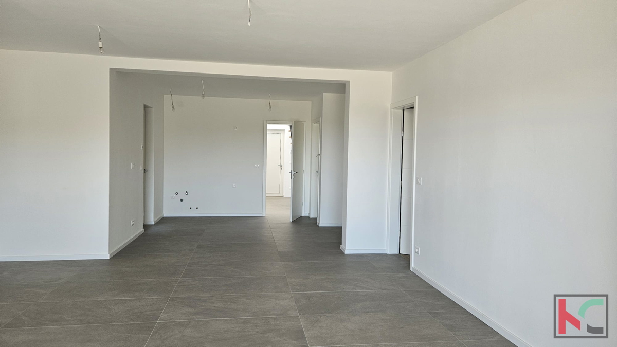 Poreč, štirisobno stanovanje 162,62 m3 v novogradnji, s prostorno strešno teraso in pogledom na morje #prodaja