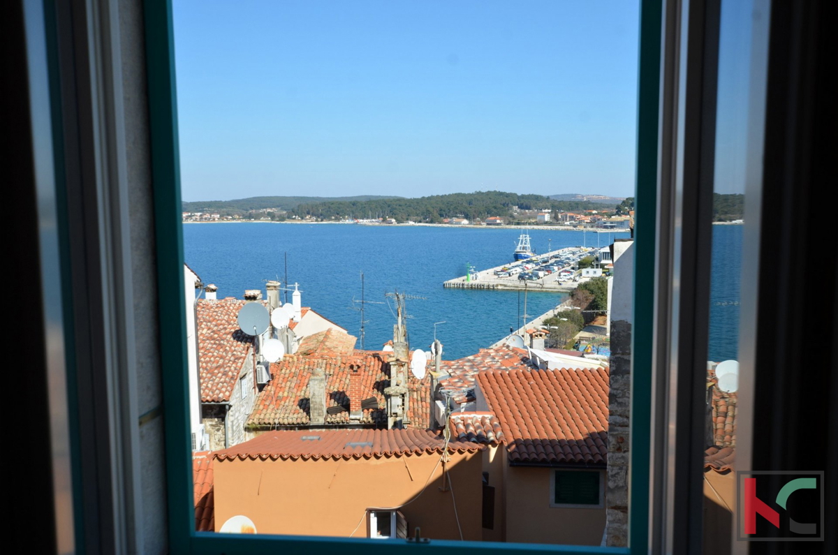 Rovinj, center, dvoetažni apartma s pogledom na morje 75,40m2 #prodaja