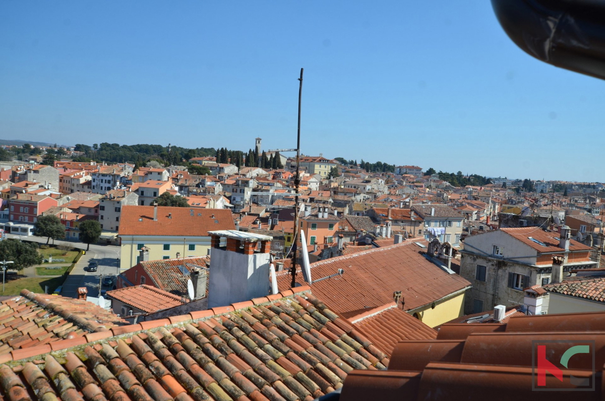 Rovinj, center, dvoetažni apartma s pogledom na morje 75,40m2 #prodaja