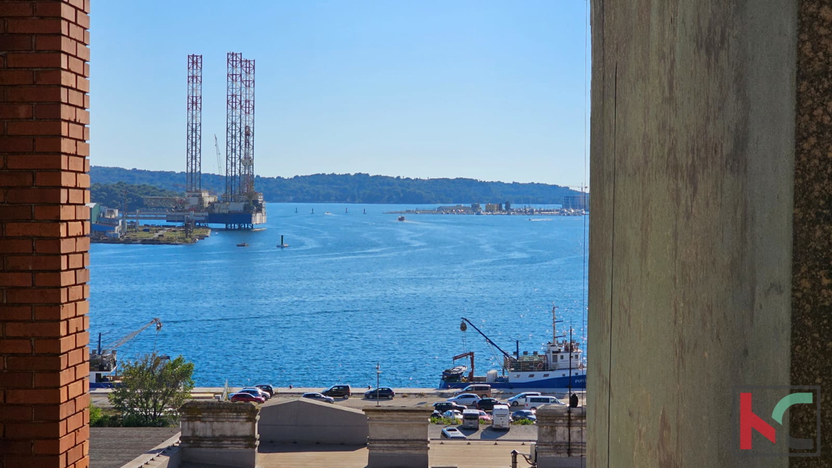 Istra, Pula, Punta, apartma 3SS+DB s pogledom na morje, #prodaja