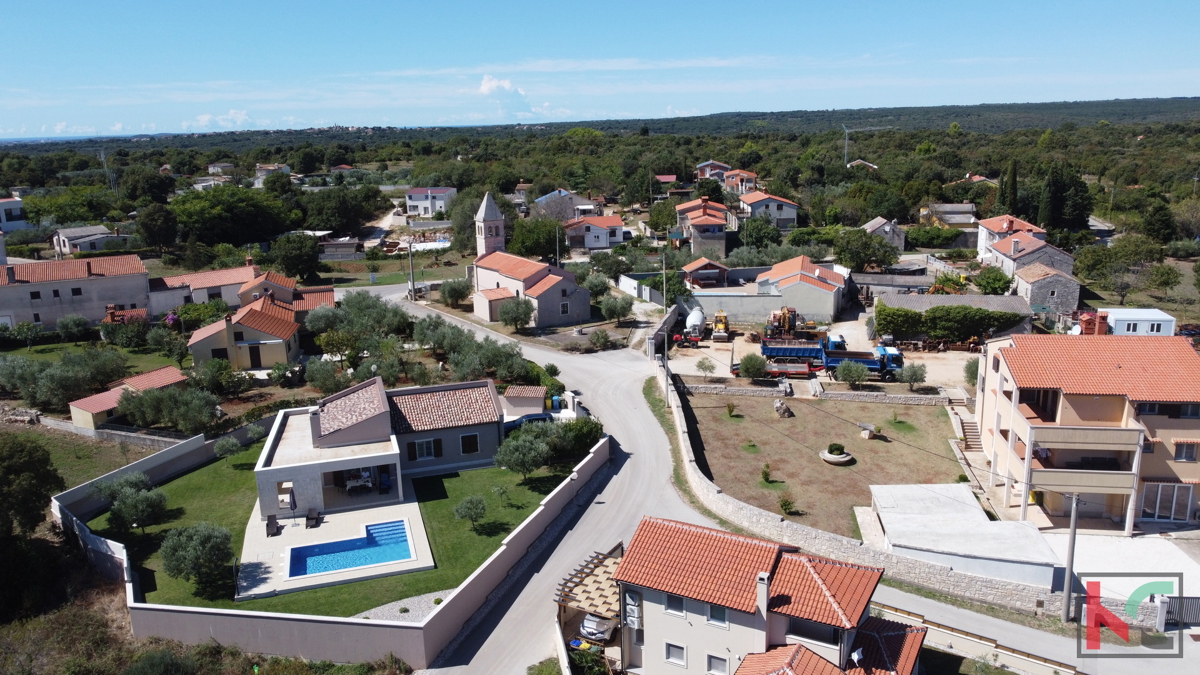 Istra, Kavran, gradbeno zemljišče 749m2 s pogledom na morje, #prodaja