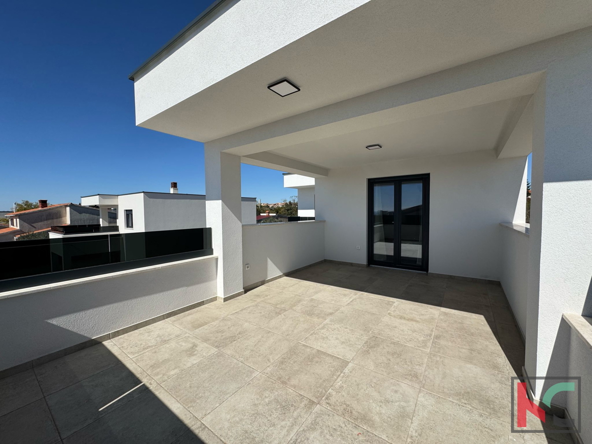 STRA, VODNJAN, KUĆA S BAZENOM 125,76M2, NOVOGRADNJA, #PRODAJA