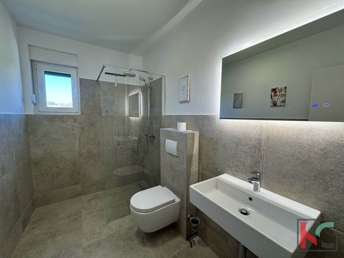 STRA, VODNJAN, KUĆA S BAZENOM 125,76M2, NOVOGRADNJA, #PRODAJA