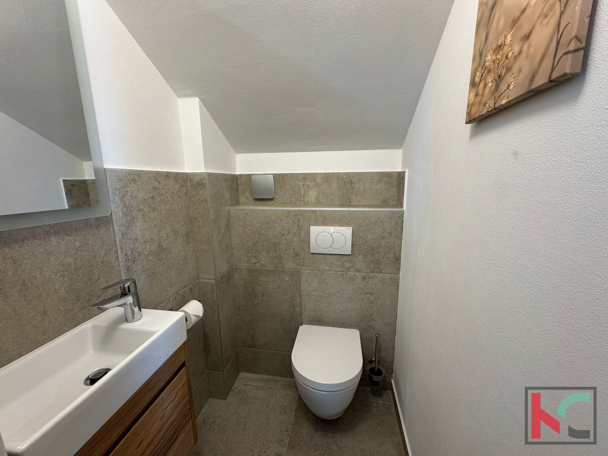 STRA, VODNJAN, KUĆA S BAZENOM 125,76M2, NOVOGRADNJA, #PRODAJA