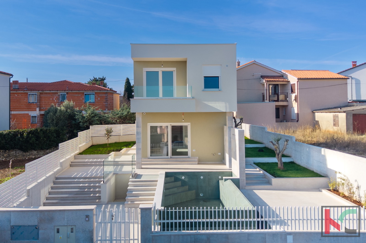 ISTRA, LIŽNJAN MODERNA HIŠA, POGLED NA MORJE, #PRODAJA