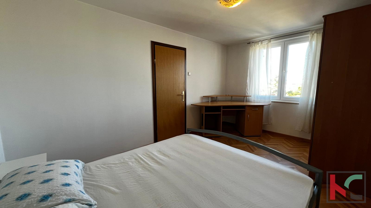 Istra, Pula, Center, trisobno stanovanje v drugem nadstropju, 49,54 m2, #prodaja