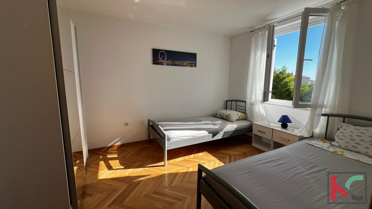 Istra, Pula, Center, trisobno stanovanje v drugem nadstropju, 49,54 m2, #prodaja