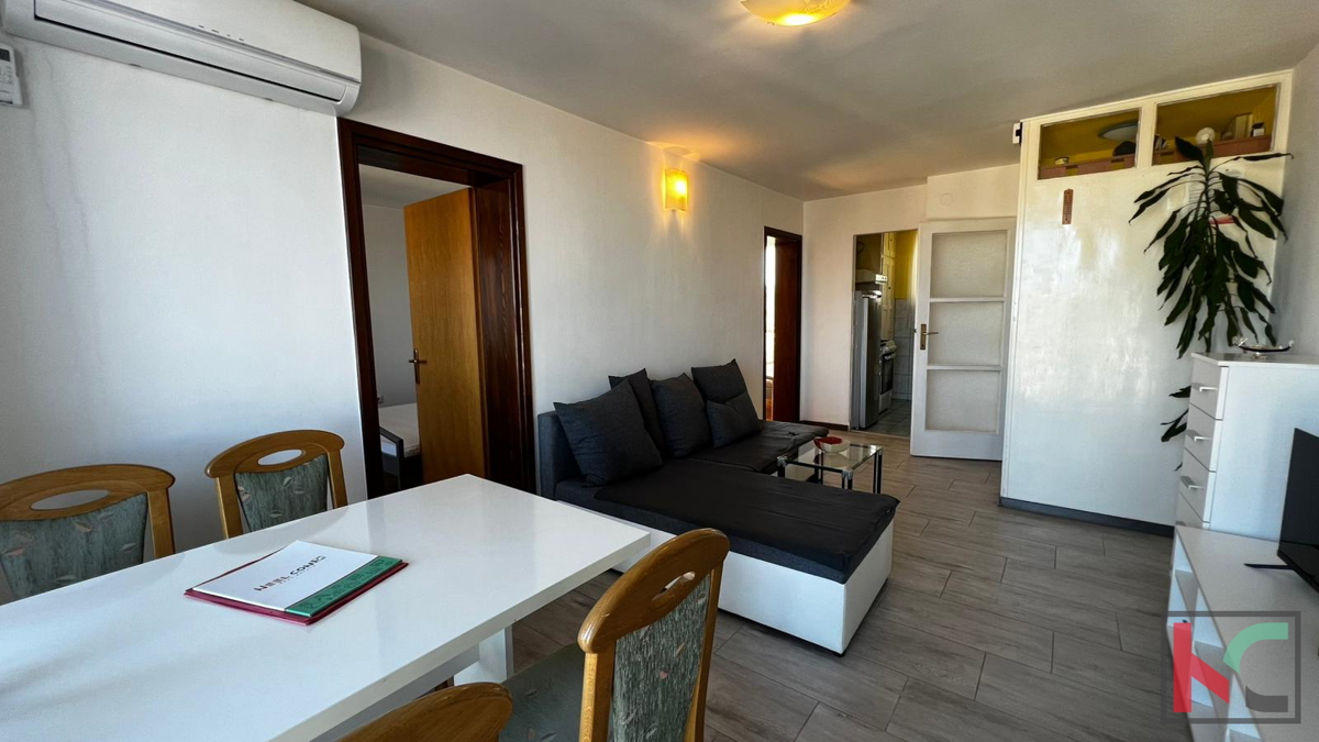 Istra, Pula, Center, trisobno stanovanje v drugem nadstropju, 49,54 m2, #prodaja