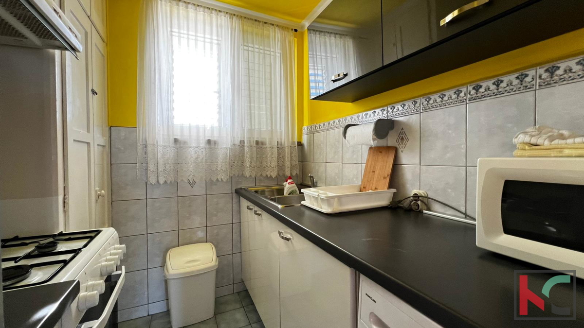 Istra, Pula, Center, trisobno stanovanje v drugem nadstropju, 49,54 m2, #prodaja