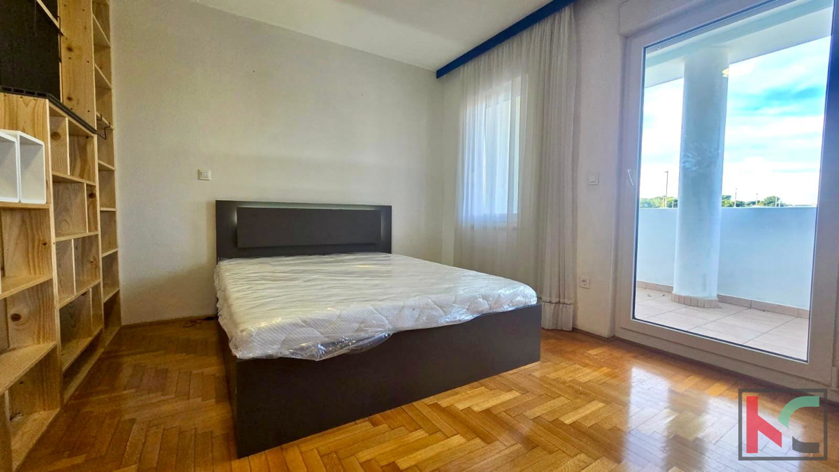 Istra, Pula, Nova Veruda, garsonjera 39,51 m2 s pogledom na morje #prodaja