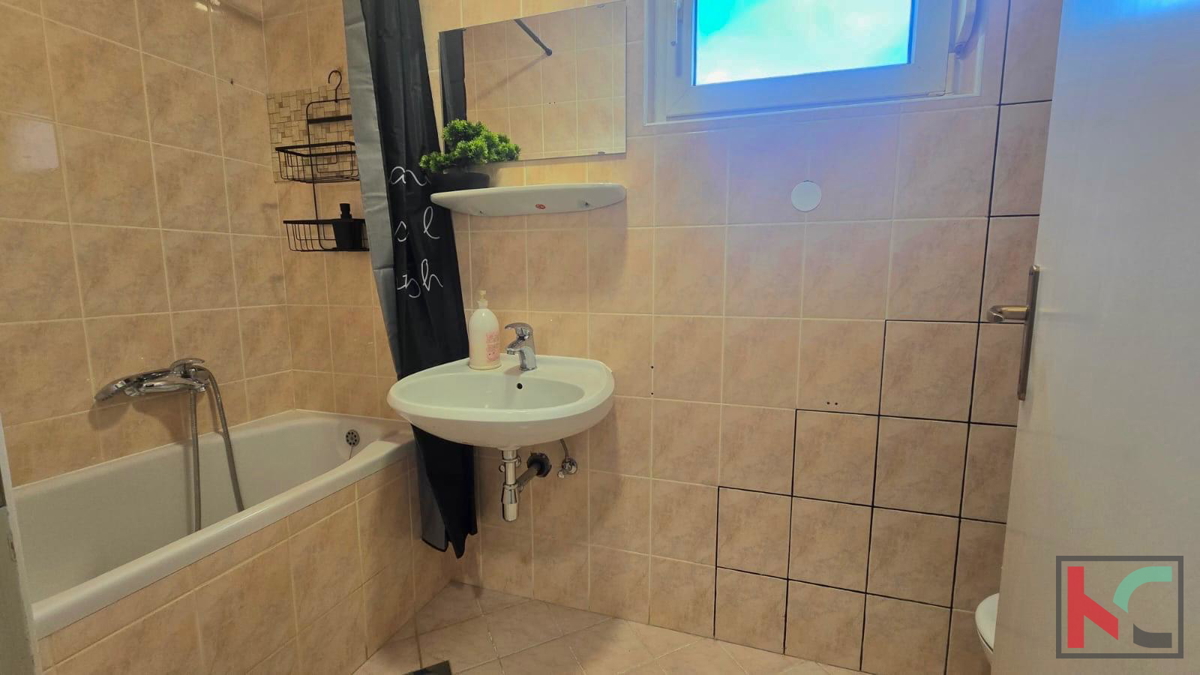 Istra, Pula, Nova Veruda, garsonjera 39,51 m2 s pogledom na morje #prodaja