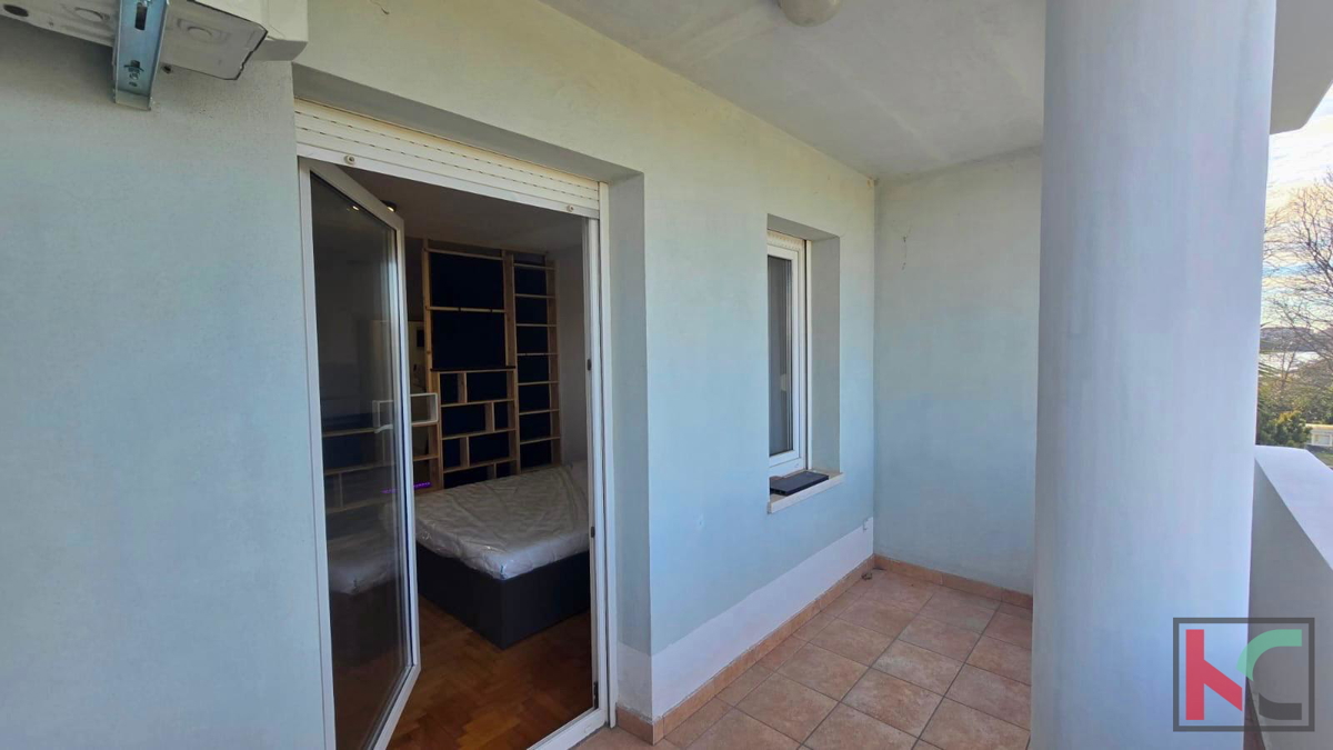Istra, Pula, Nova Veruda, garsonjera 39,51 m2 s pogledom na morje #prodaja