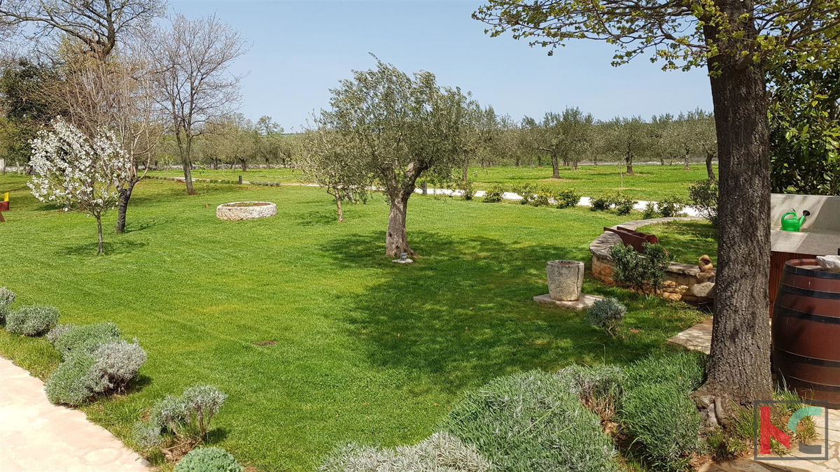 Istra - Bale, Vila z bazenom na parceli 30.550m2