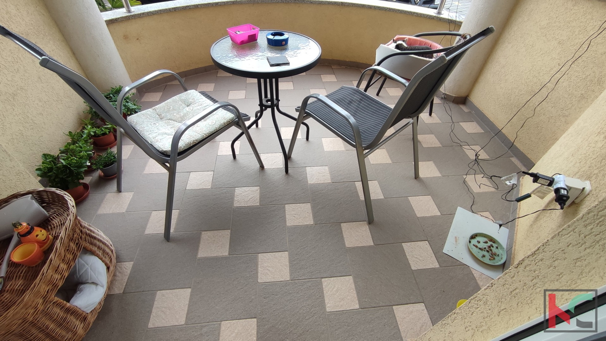 Istra, Pula, opremljeno stanovanje 2SS+DB 70,86m2, pritličje s teraso, #prodaja