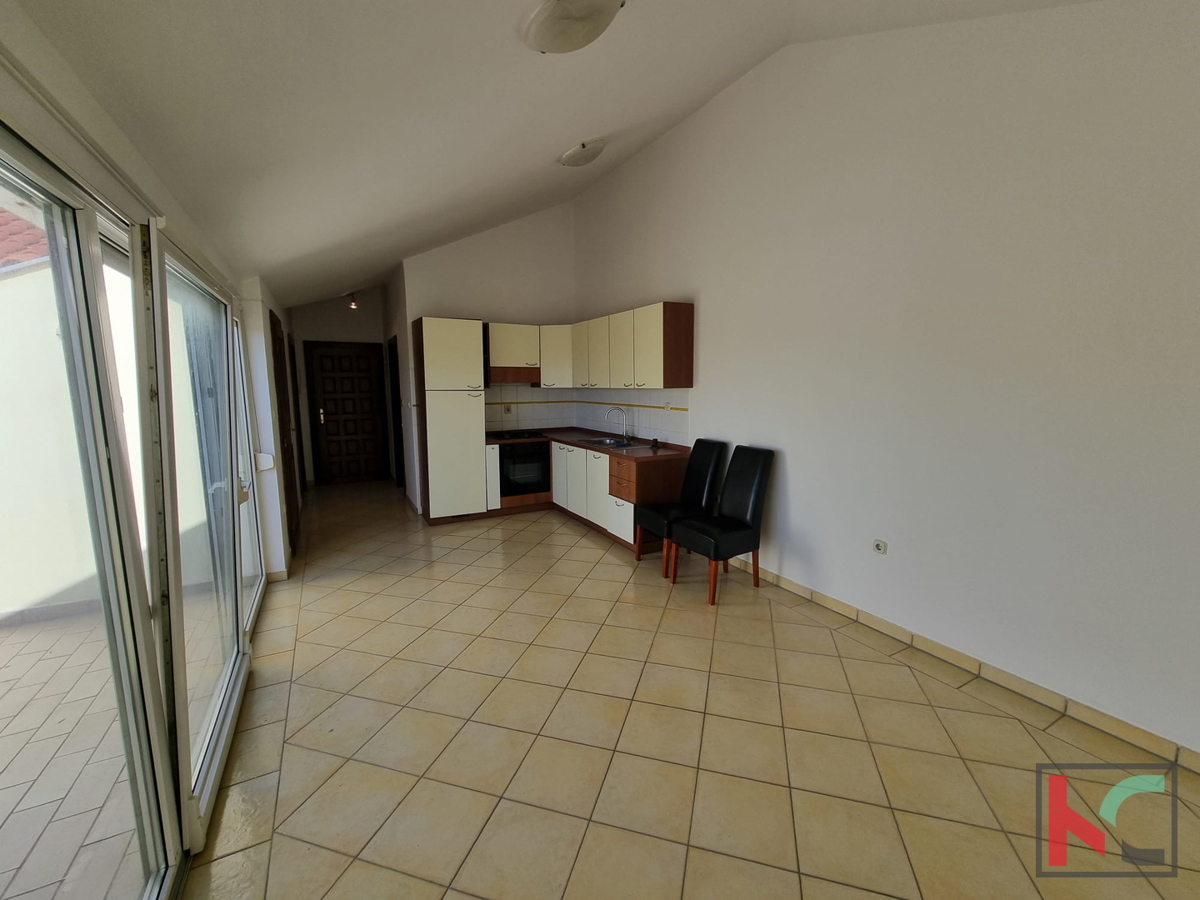 Istra, Medulin, apartma z balkonom in pogledom na morje, 200 metrov od morja #prodaja