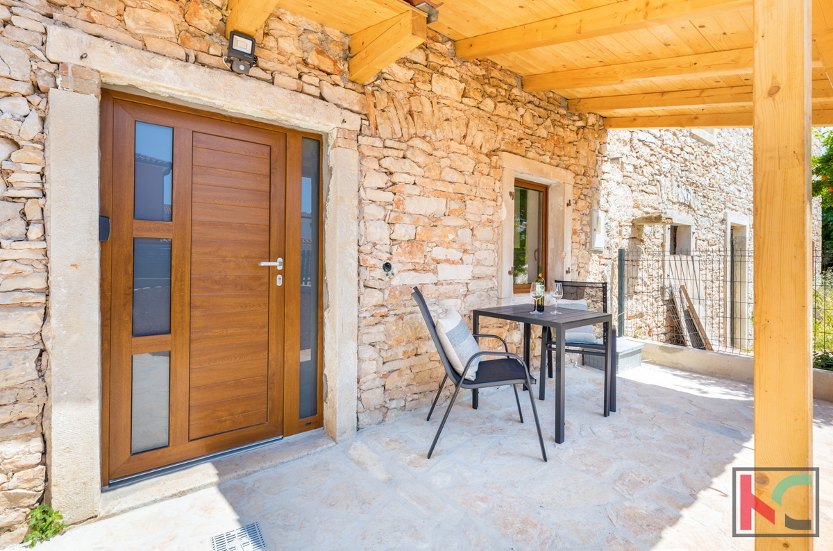 Istra, Ližnjan, Šišan, renovirana kamnita hiša, #prodaja