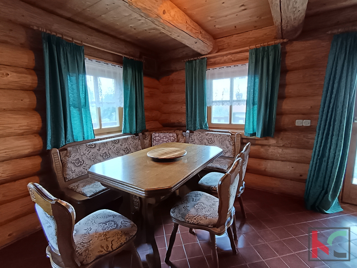 ISTRA, POREČ, EDINSTVENA LESENA HIŠA Z RAZGLEDOM NA MORJE, #PRODAJA