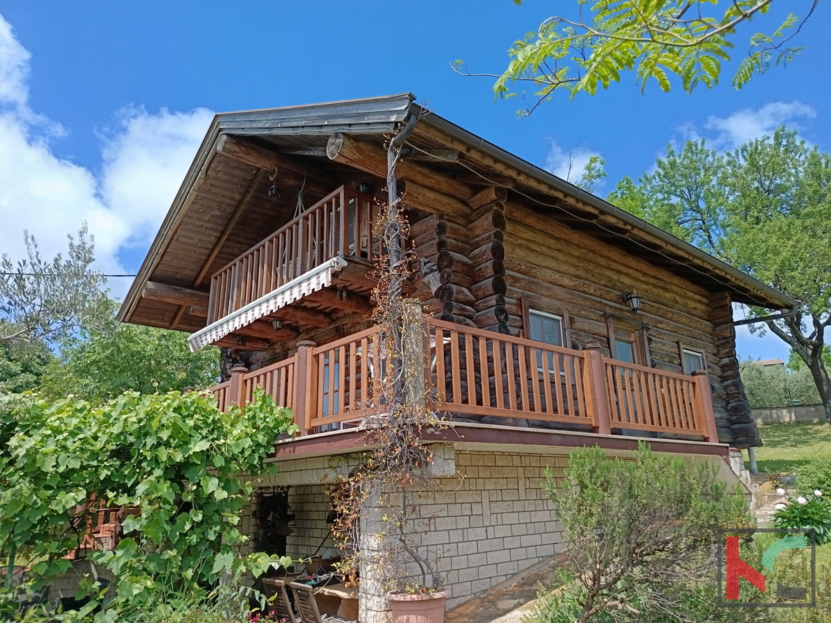 ISTRA, POREČ, EDINSTVENA LESENA HIŠA Z RAZGLEDOM NA MORJE, #PRODAJA