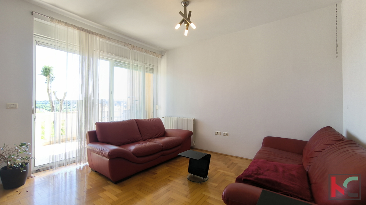 Pula, Gregovica, stanovanje 49 m2 s centralnim ogrevanjem, prodaja