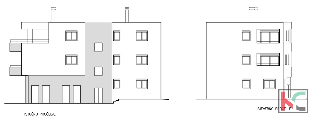 Pula, Veli Vrh, štirisobni penthouse v novogradnji