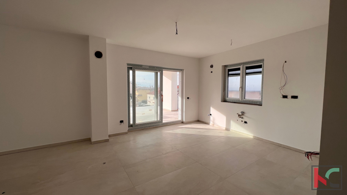 Pula, Veli Vrh, štirisobni penthouse v novogradnji
