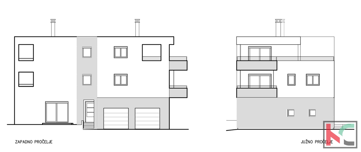 Pula, Veli Vrh, štirisobni penthouse v novogradnji