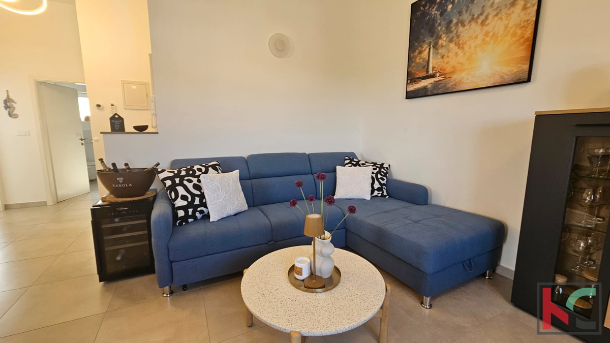 Istra, Peroj, apartma 60,94 m2 v novogradnji na mirni lokaciji, pogled na morje, #prodaja